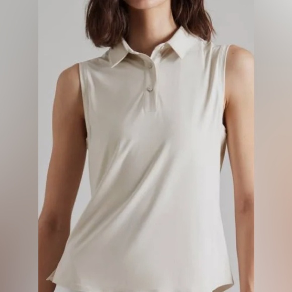 NWOT Under Armour Cream Sleeveless Tank Top